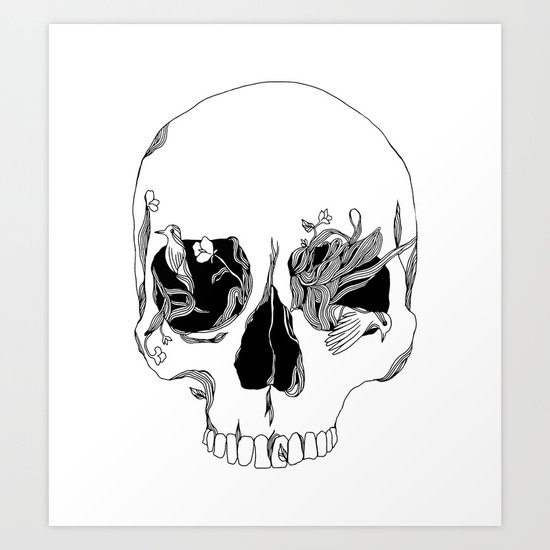 Still Existing Art Print