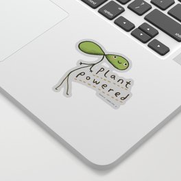 Plant Powered Sticker