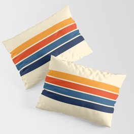 Classic Retro Stripes Pillow Sham