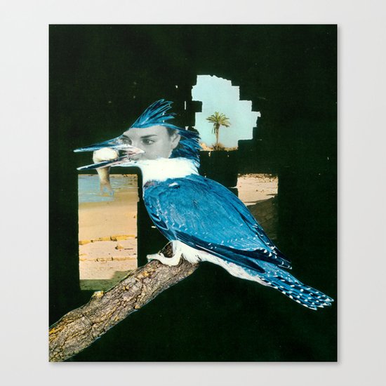 True Blue Canvas Print