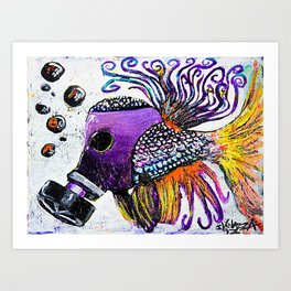 F**K You British Petroleum Art Print