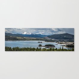 The Dillon Reservoir Canvas Print | Photo, Landscape, Nature, Digital 