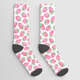 Sweet Lolita Strawberries Socks