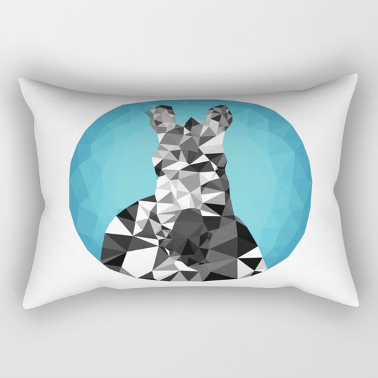 ♥ SAVE THE ZEBRAS ♥ Rectangular Pillow