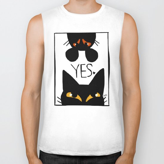 Cat and mouse Biker Tank