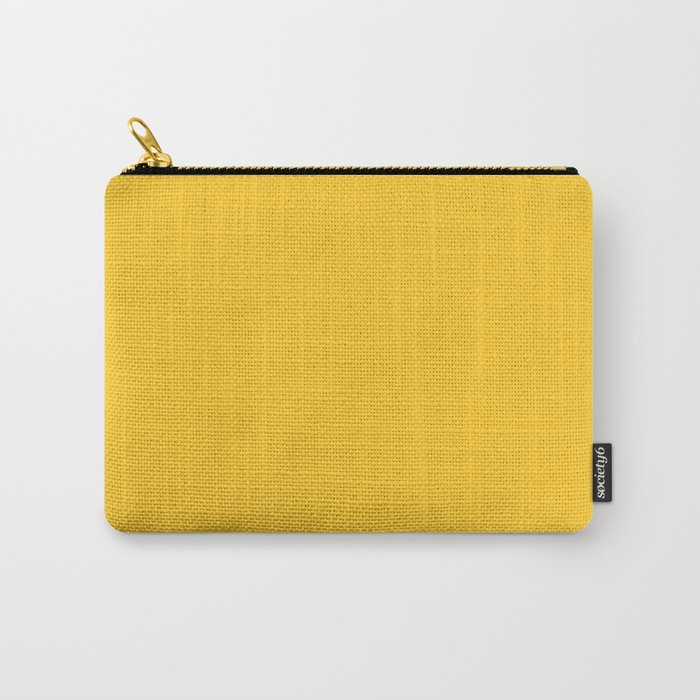 Autumn Abstract ~ Yellow Leaves Carry-All Pouch
