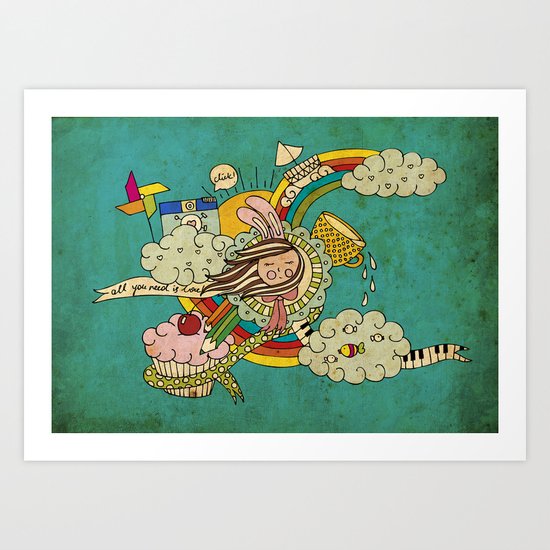 My Story Art Print
