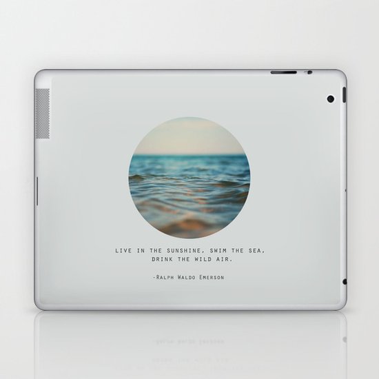 Swim The Sea Laptop & iPad Skin