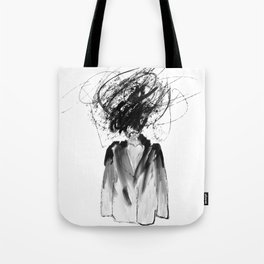 dark thoughts Tote Bag