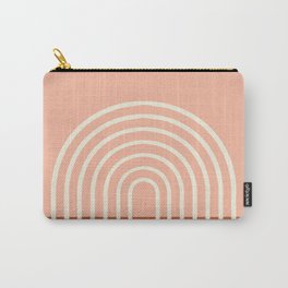 Terracota Pastel Carry-All Pouch | Pastel, Century, Graphicdesign, Mid, Geometric, Decor, Rainbow, Fall, Desert, Mid Century 