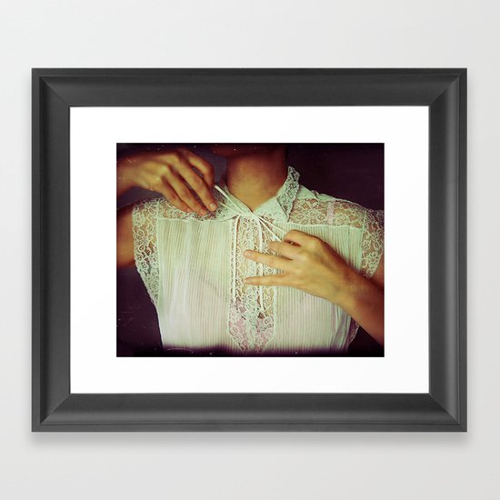 Tie Framed Art Print