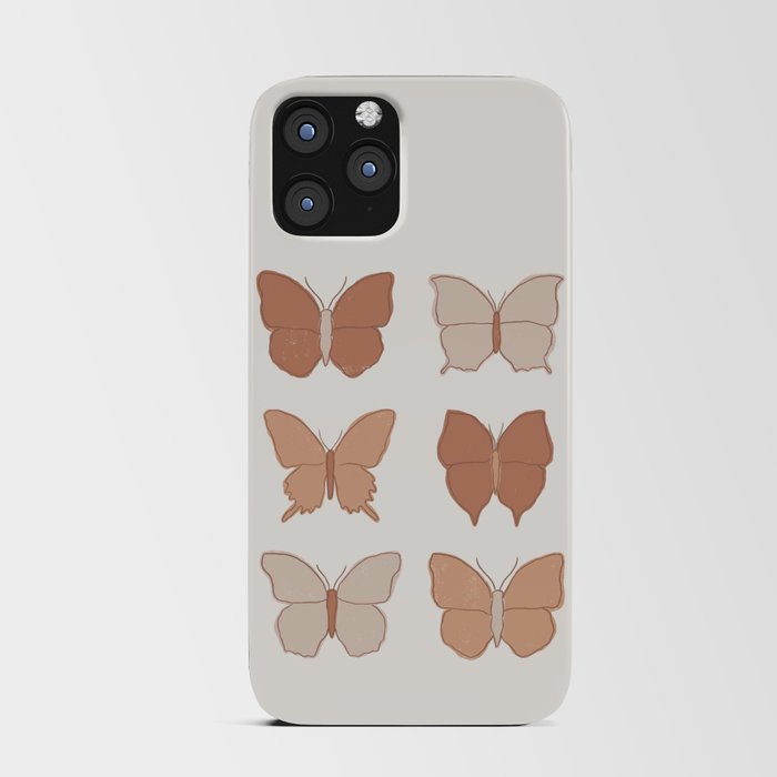 Boho Butterflies iPhone Card Case