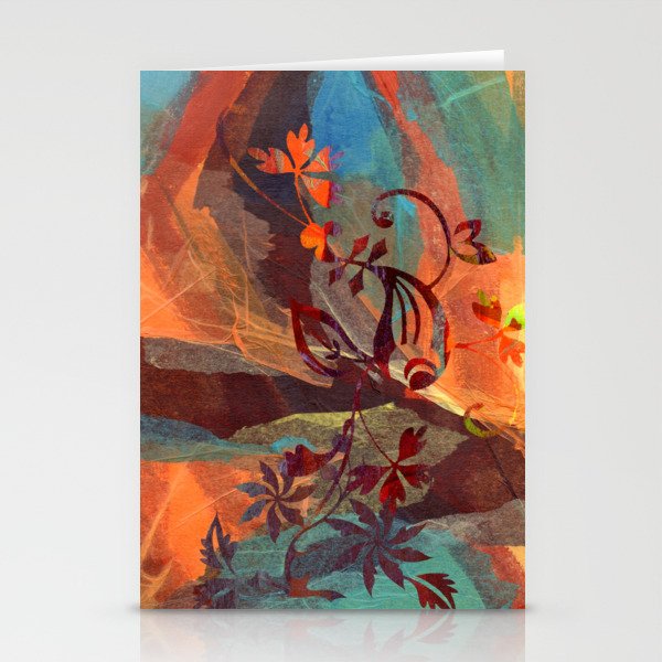 Music in the Garden Stationery Cards
