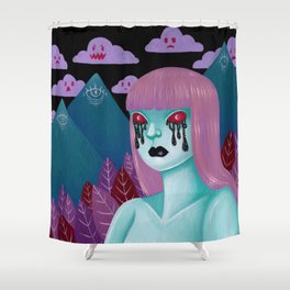 cry me a universe Shower Curtain
