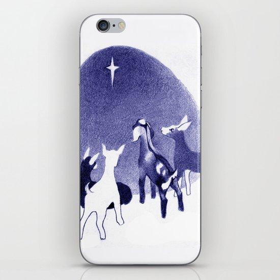 Christmas in the Stable iPhone Skin