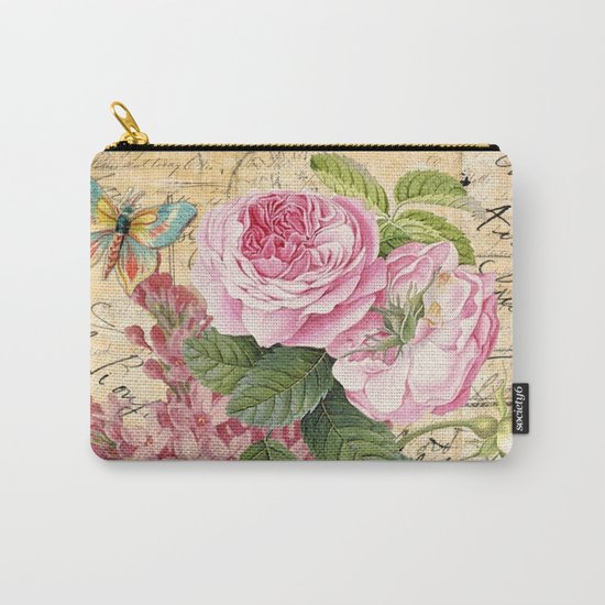 Vintage Flower #23 Carry-All Pouch