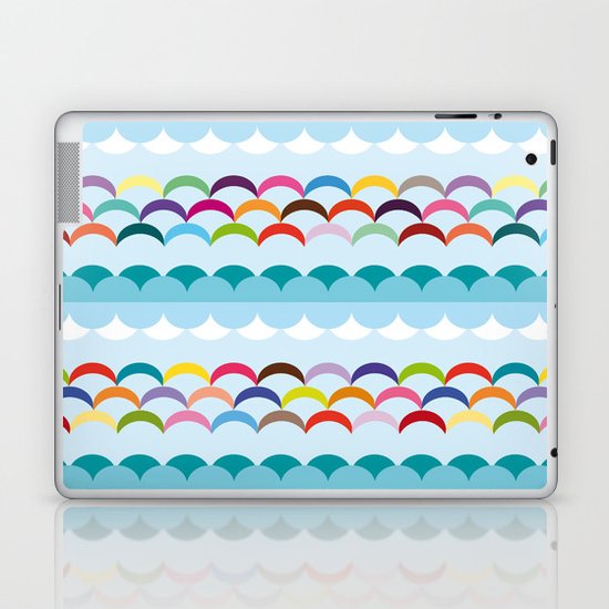 Between sky and sea Laptop & iPad Skin