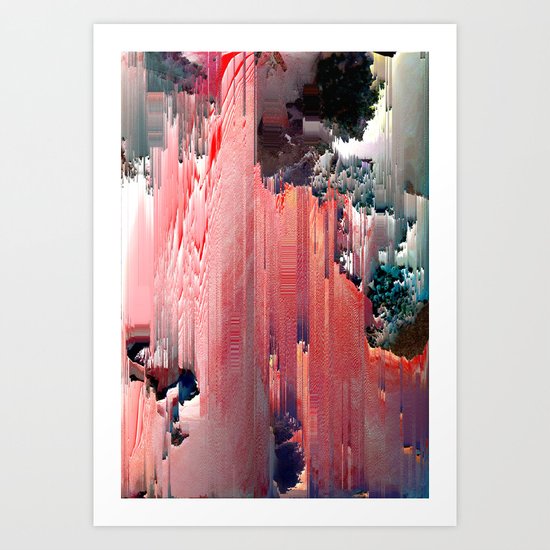 Mt. CandyCane Art Print