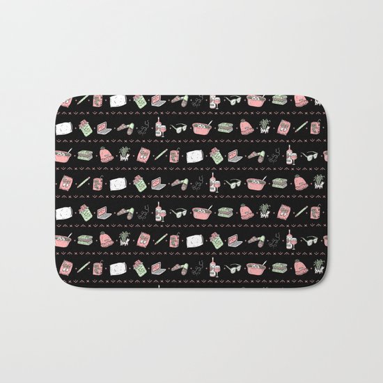 (Staying) Home for the Holidays Bath Mat