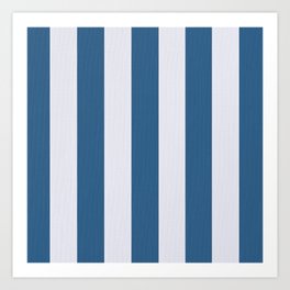 Stripes & me (4) Art Print