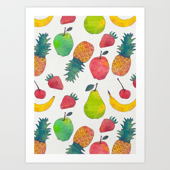 Fruity Art Print
