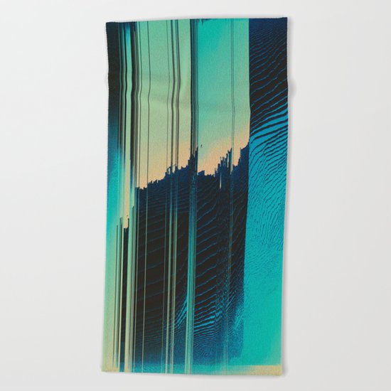 Ripped Apart Beach Towel