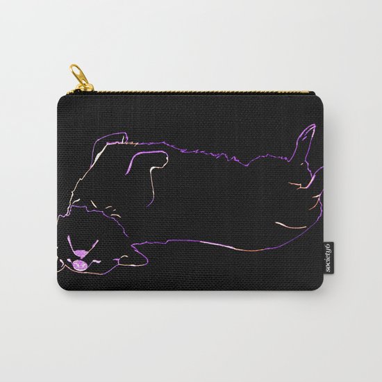 Simplistic Corgi 2 Carry-All Pouch