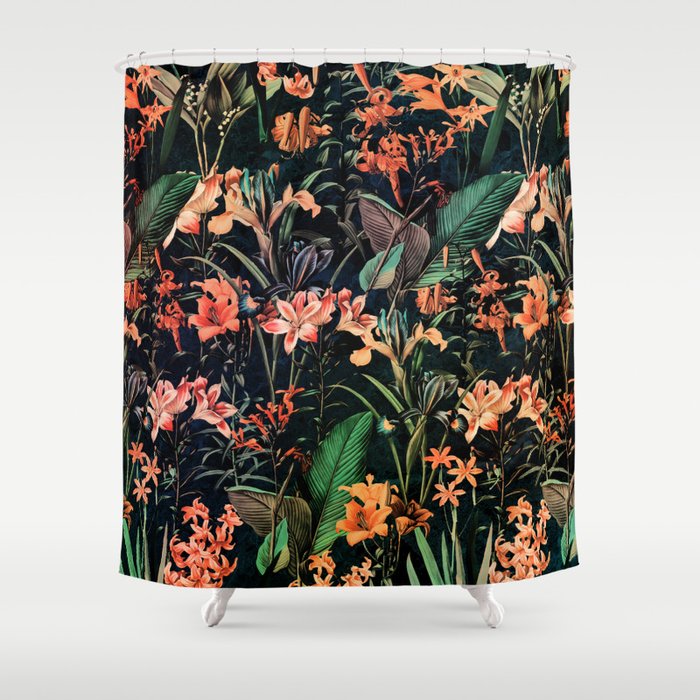 Exotic Garden Shower Curtain By Burcukorkmazyurek Society6