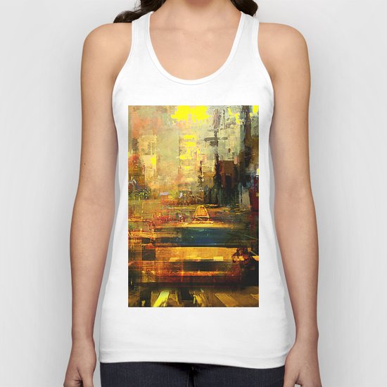 hot afternoon Unisex Tank Top