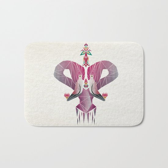 flamingo Bath Mat