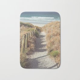 Pathway to Mangawhai Heads Beach Bath Mat