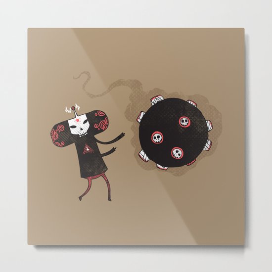 Katamari of the Dead Metal Print