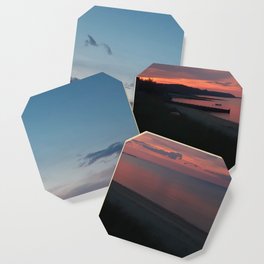 Amagansett Sunset Coaster