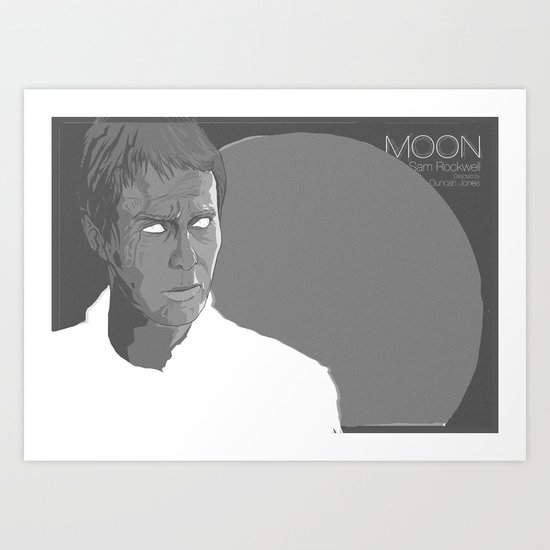 MOON Art Print