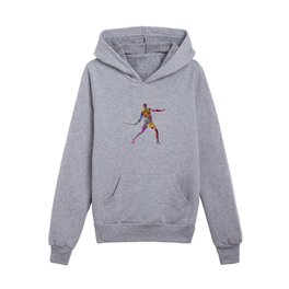 tennis player Kids Pullover Hoodies