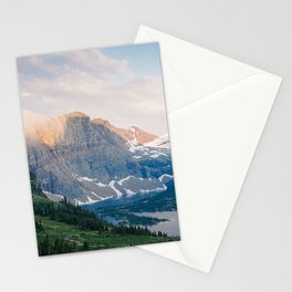 Hidden Lake, Glacier National park Stationery Cards