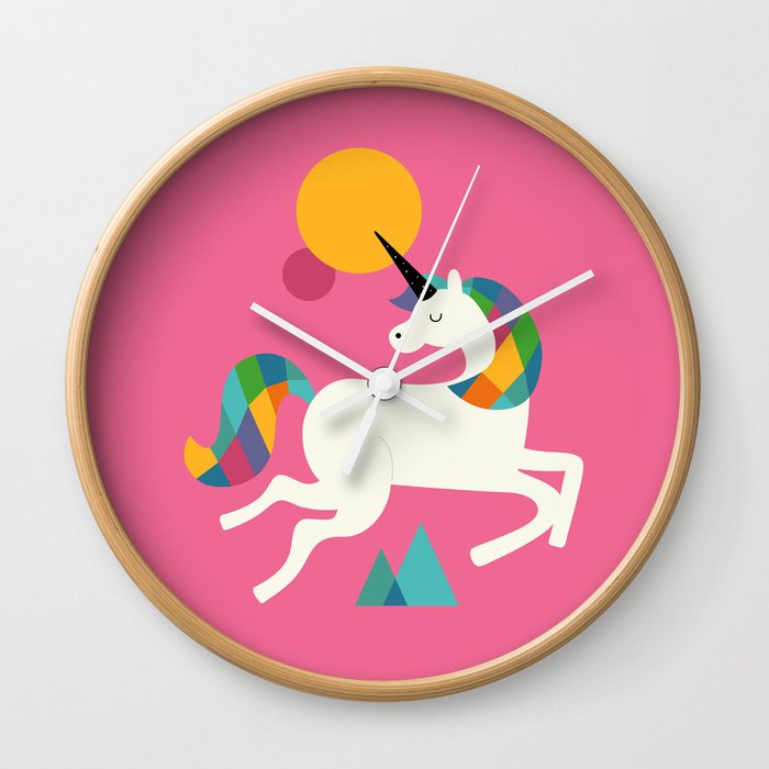 To be a unicorn Wall Clock