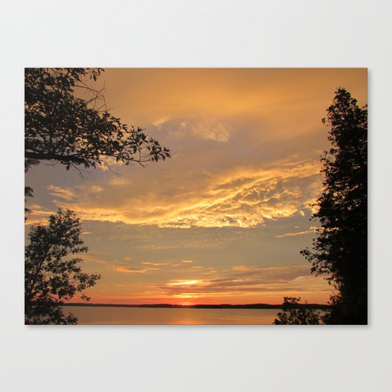 A Beautiful Close Canvas Print