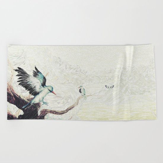 Flight Beach Towel