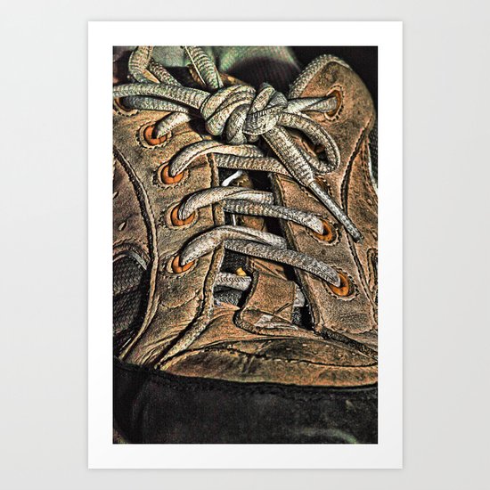 Old Shoes Art Print