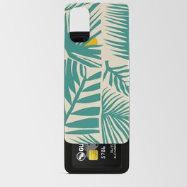 Retro Palm spring  / green Android Card Case