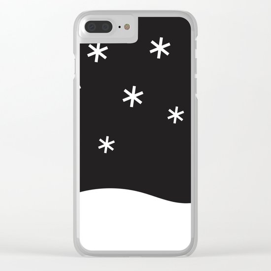 winter Clear iPhone Case