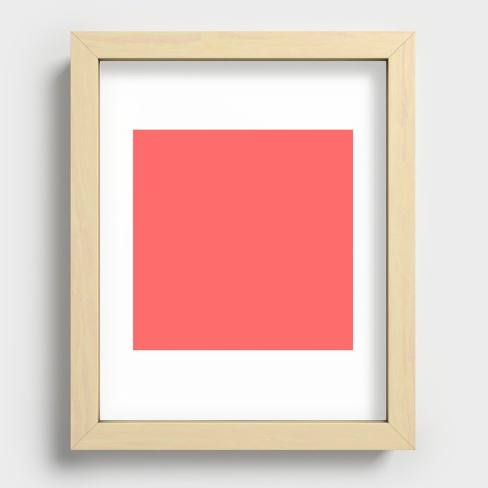 Celosia Recessed Framed Print