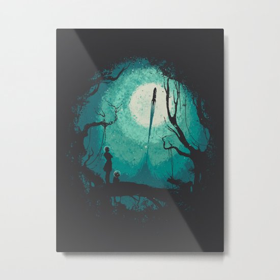 After Cosmic War Metal Print