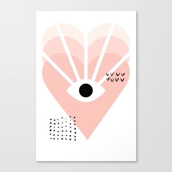 Love vision Canvas Print