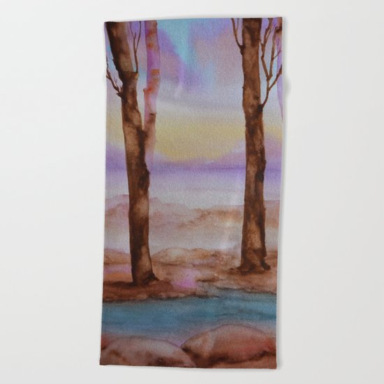 Woods Beach Towel