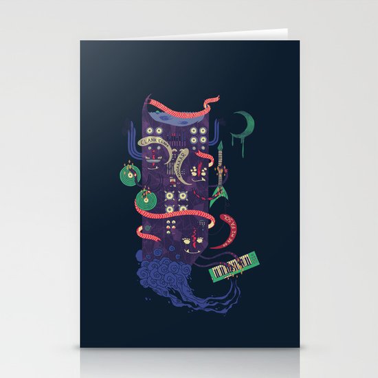 Power Trio Stationery Cards