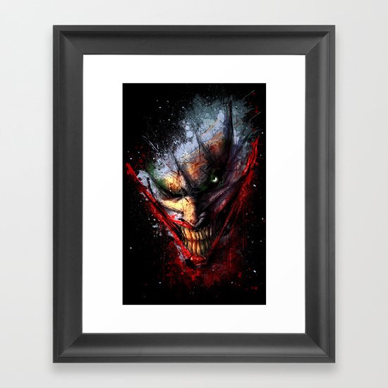 Madness is the Emergency Exit Framed Art Print