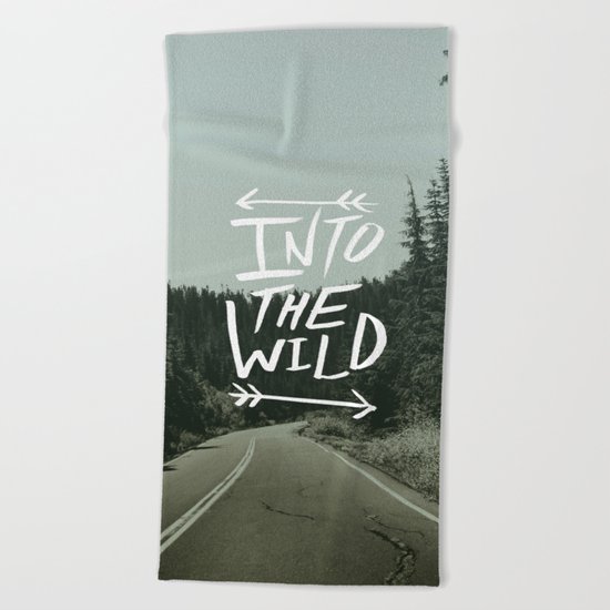 Into the Wild II Beach Towel