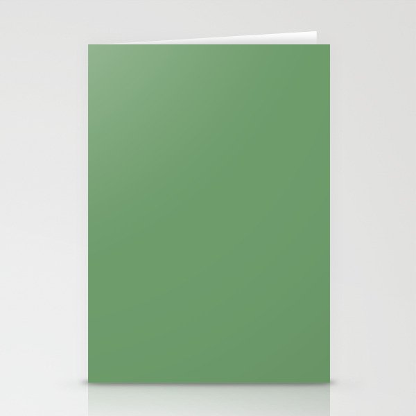 Mixed Veggies Green Stationery Cards